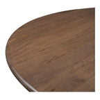 NADAAL STUDIOS Brelline, Round Dining Table With Cross Legs - 48W x48D x30H
