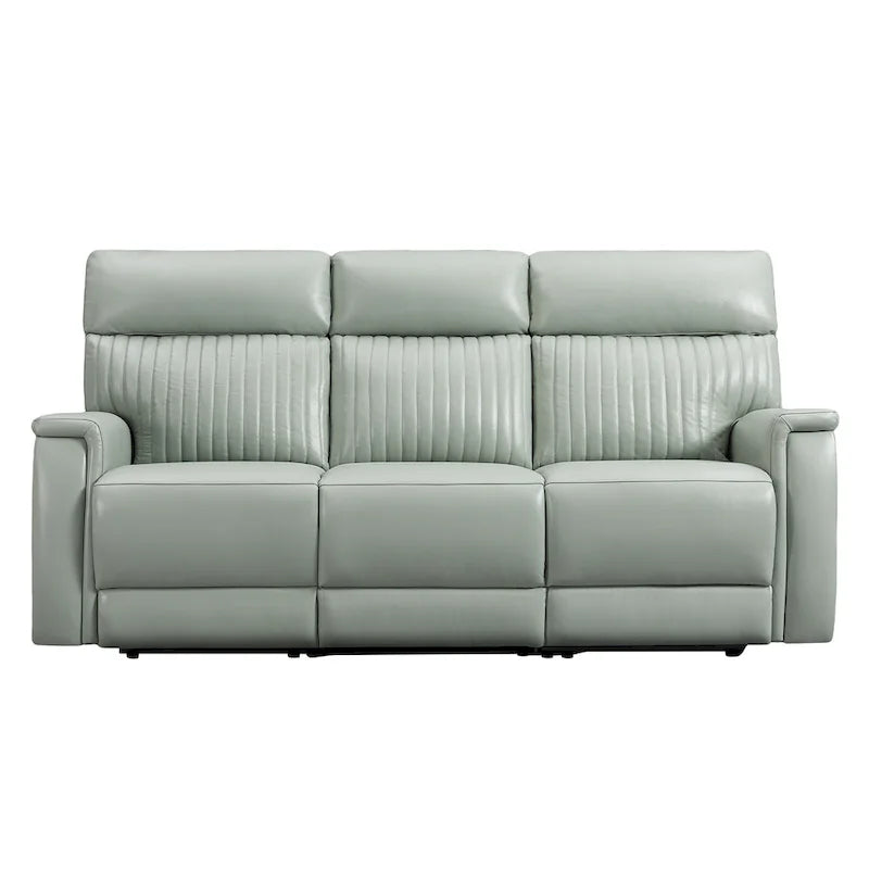 83.5 Leather Zero Gravity Power Reclining Sofa with Power Headrest and Power Lumbar,USB&USB-C Port