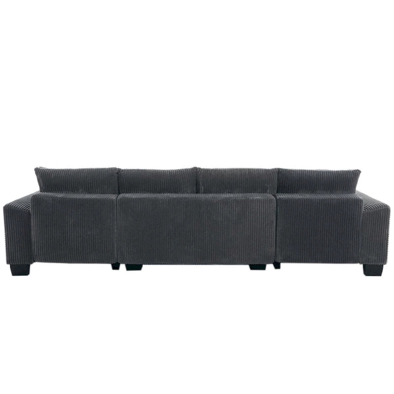 114  Pull Out Sleeper Sofa Bed,Adjustable Sleeper Sofa,Corduroy Sofa