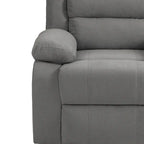 Modern 36 W Cotton/ Corduroy Push Back Manual Recliner Chair