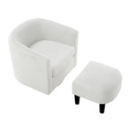 26.38 Swivel Arm Chair with Ottoman