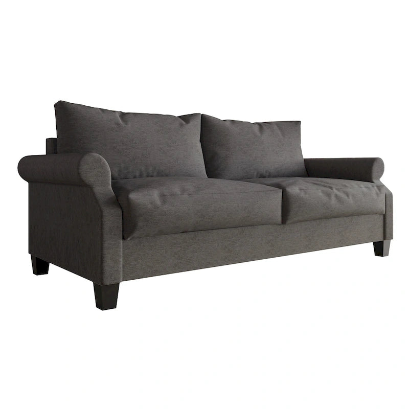 CraftPorch Classic Linen Upholstered Sofa