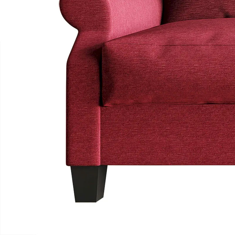 CraftPorch Classic Linen Upholstered Sofa