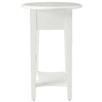 Hardwood Oval Side Table