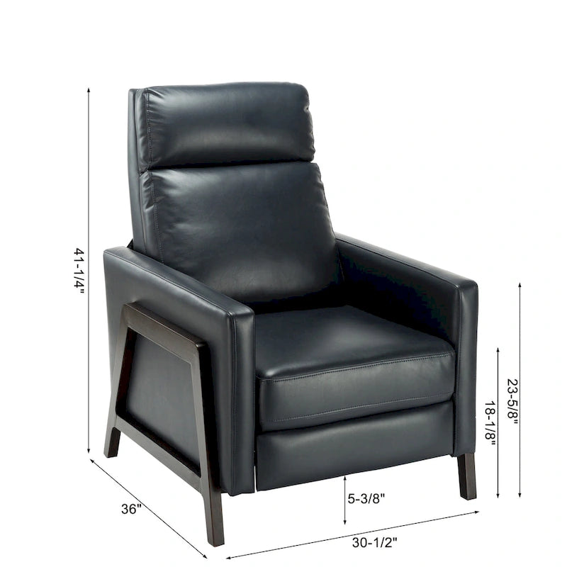 Milo Modern Push Back Recliner by Greyson Living