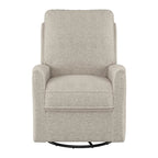 Swivel Glider Recliner Chair with Footrest