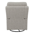 Swivel Glider Recliner Chair with Footrest