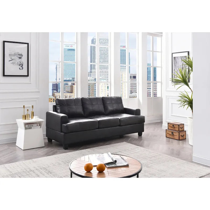 Sandridge Faux Leather Sofa