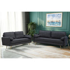 2 Piece Loveseat and Sofa Living Room Set
