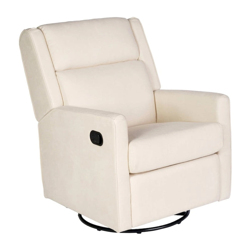 Manual Rocking Recliner Chair with Swivel and Gliding Motion