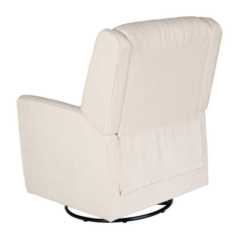 Manual Rocking Recliner Chair with Swivel and Gliding Motion