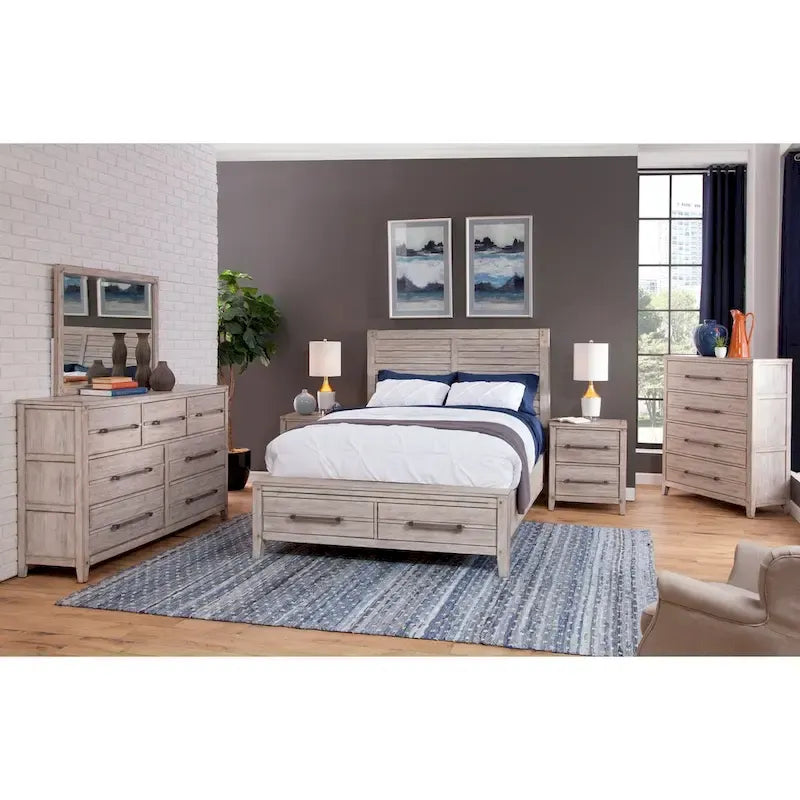 Asher Panel Storage Bed