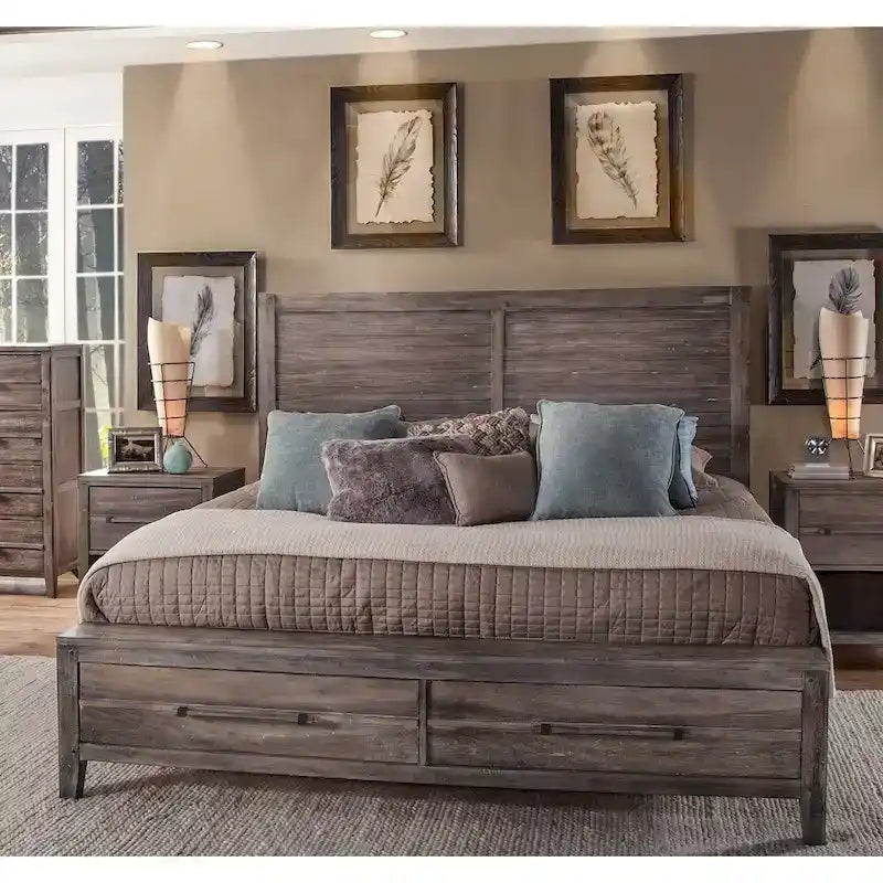 Asher Panel Storage Bed