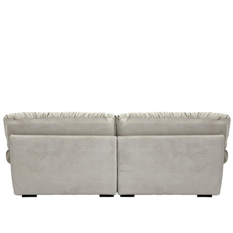 89 Fluffy Cloud Couches Sectional, Modern Minimalist Sofas With Two Pillows