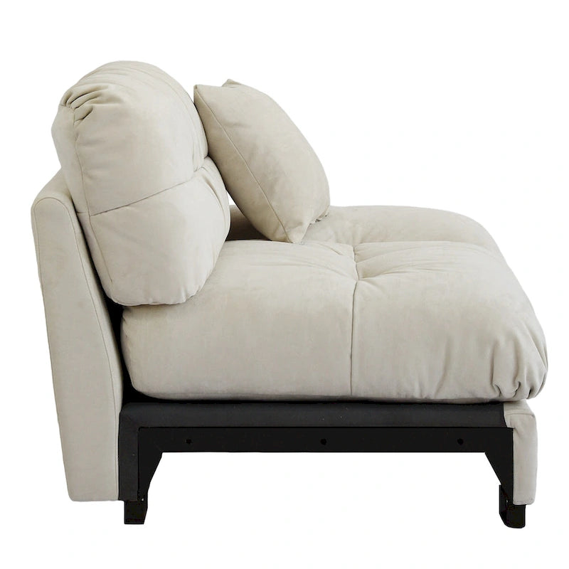 89 Fluffy Cloud Couches Sectional, Modern Minimalist Sofas With Two Pillows