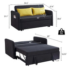 Aukfa Sofa Bed Pull Out Couch Convertible Loveseat Sleeper Sofa Couch