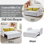 Aukfa Sofa Bed Pull Out Couch Convertible Loveseat Sleeper Sofa Couch