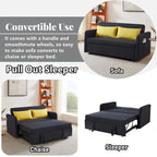 Aukfa Sofa Bed Pull Out Couch Convertible Loveseat Sleeper Sofa Couch