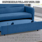 Aukfa Sofa Bed Pull Out Couch Convertible Loveseat Sleeper Sofa Couch