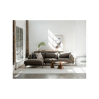 Macari Nelson Modern Solid Mango Wood Pedestal Coffee Table - 30W x 30D x 14H