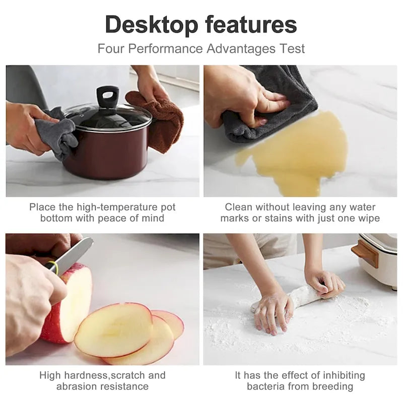 110.24 Extendable Rectangular Sintered Stone Dining Table - 78.74 to 110.24