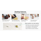 110.24 Extendable Rectangular Sintered Stone Dining Table - 78.74 to 110.24