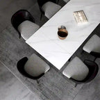 110.24 Extendable Rectangular Sintered Stone Dining Table - 78.74 to 110.24