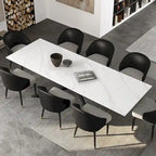 110.24 Extendable Rectangular Sintered Stone Dining Table - 78.74 to 110.24