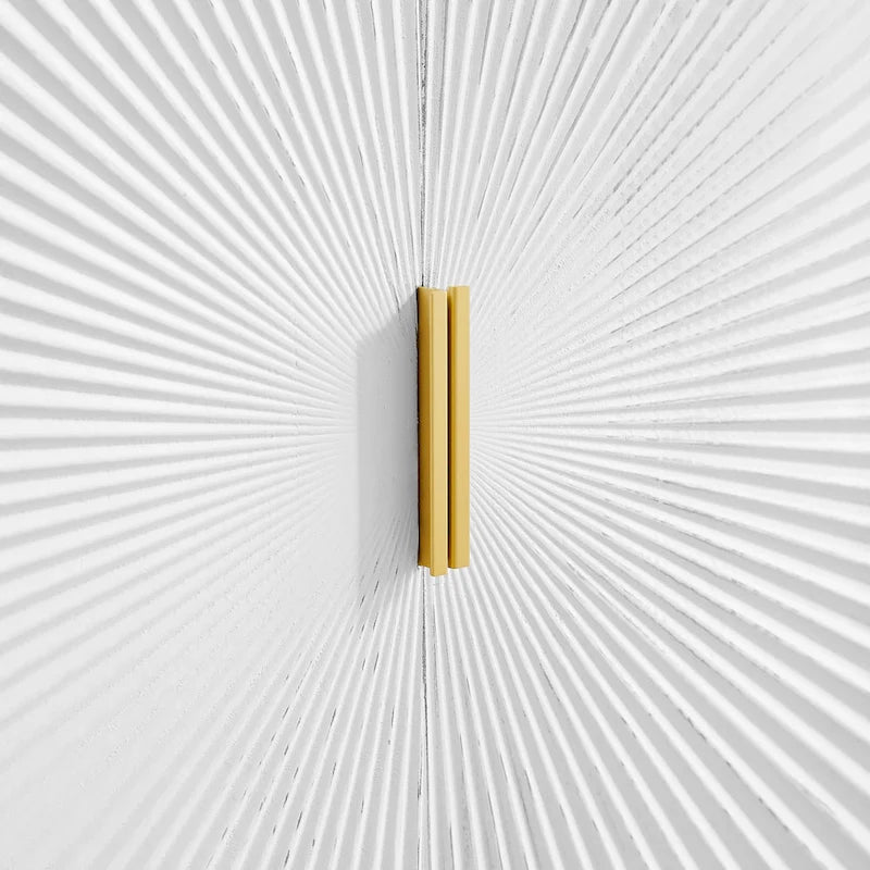 Art Leon Textured Wood Sideboard Accent Cabinet