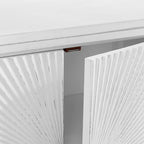 Art Leon Textured Wood Sideboard Accent Cabinet