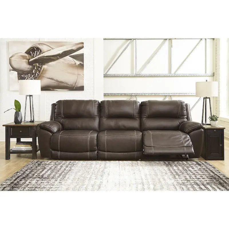 Signature Design by Ashley Dunleith 3-Piece Power Reclining Sectional Sofa